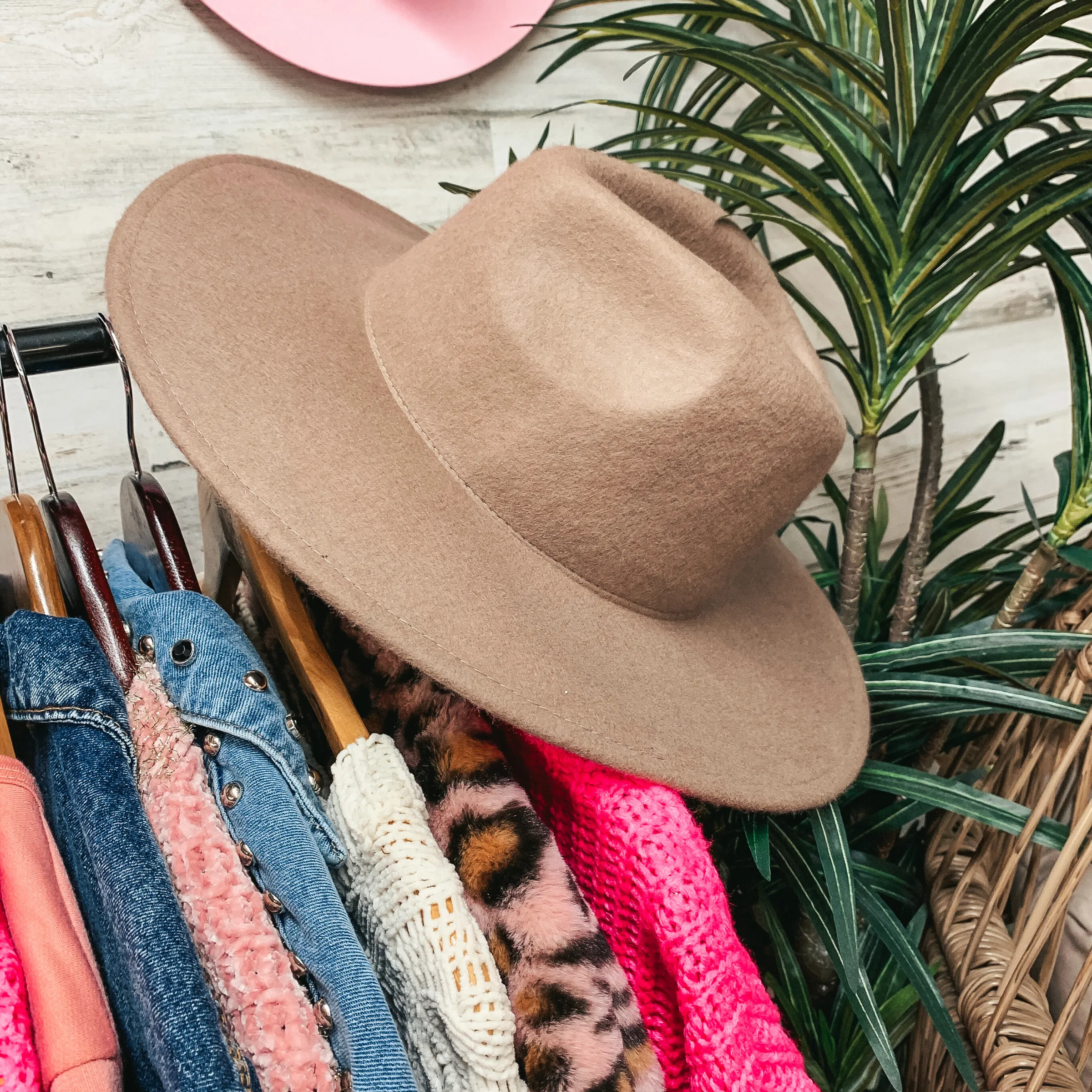 Amarillo Sky Classic Rancher Felt Hat in Khaki