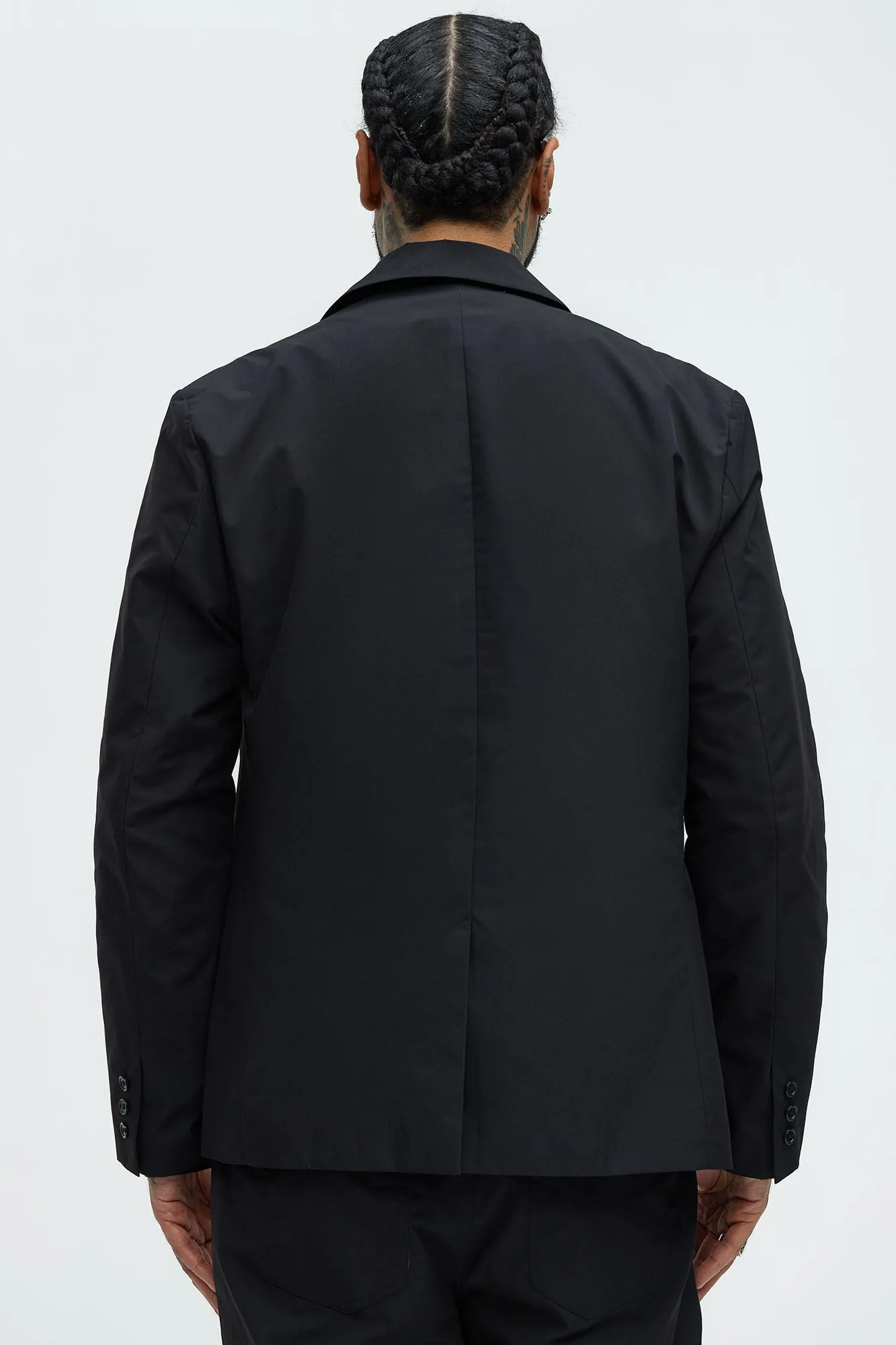 Ansel Tech Blazer - Black