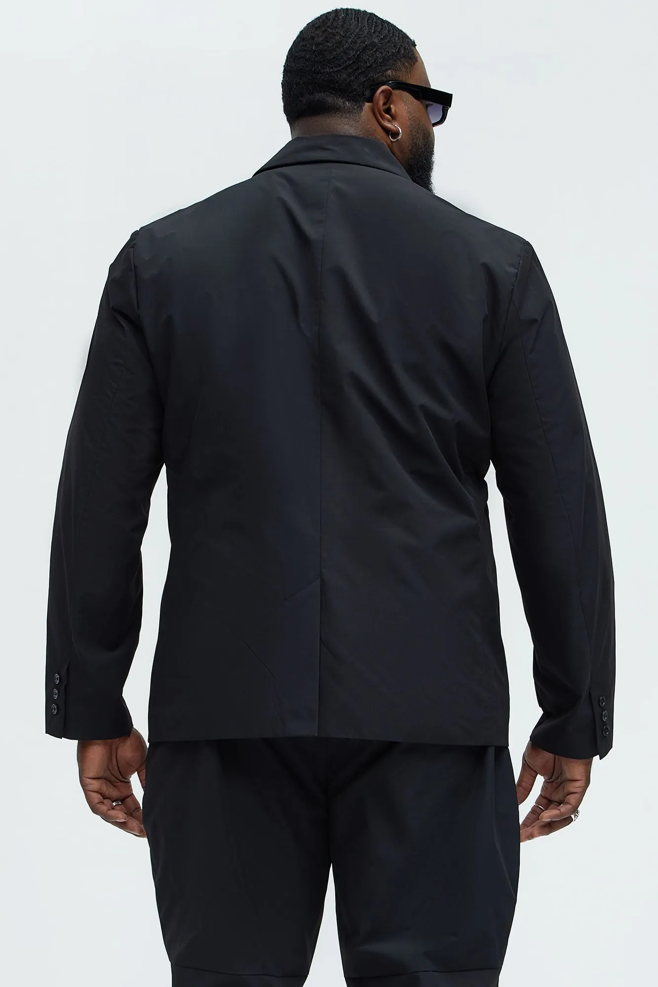 Ansel Tech Blazer - Black