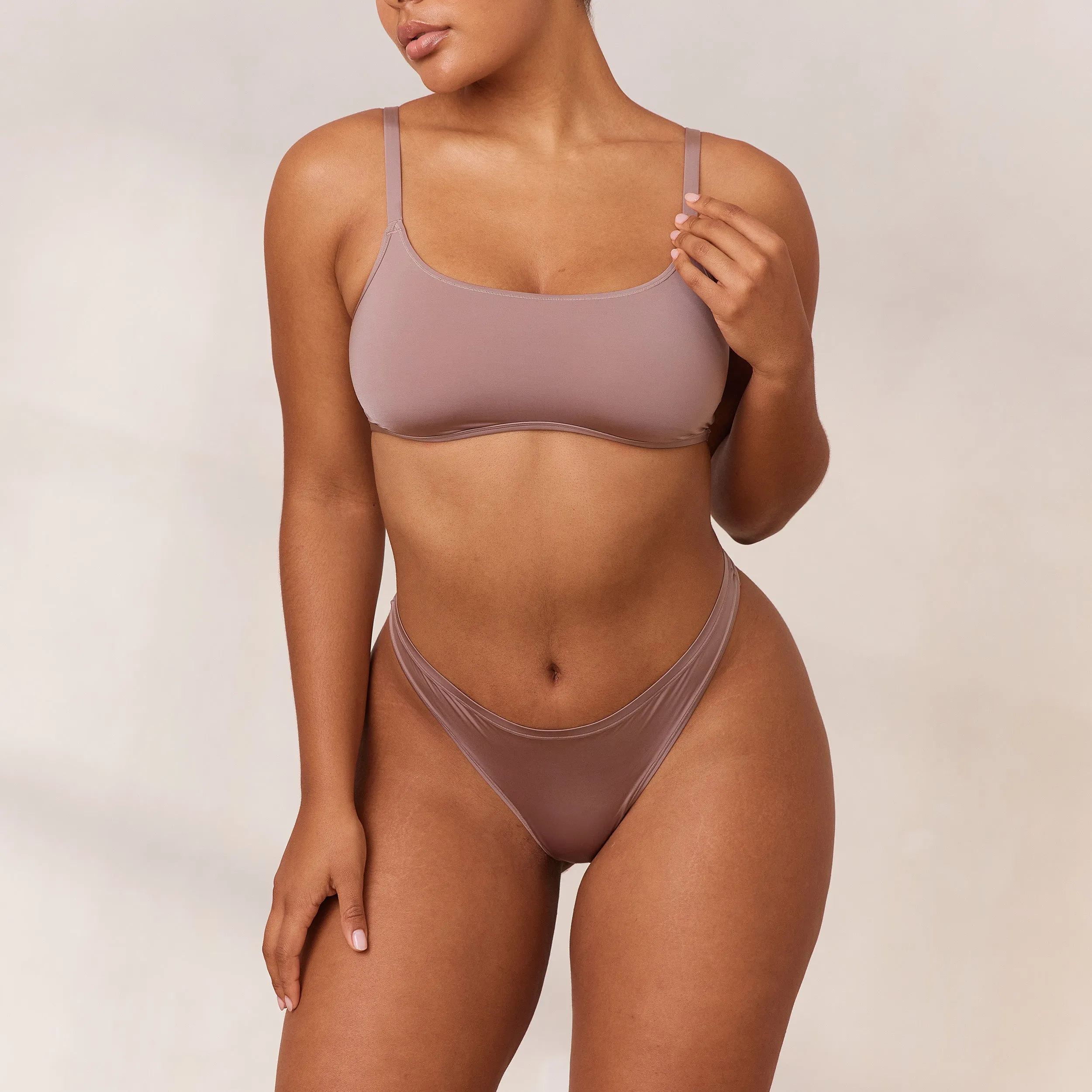 Barely There Bralette - Mauve