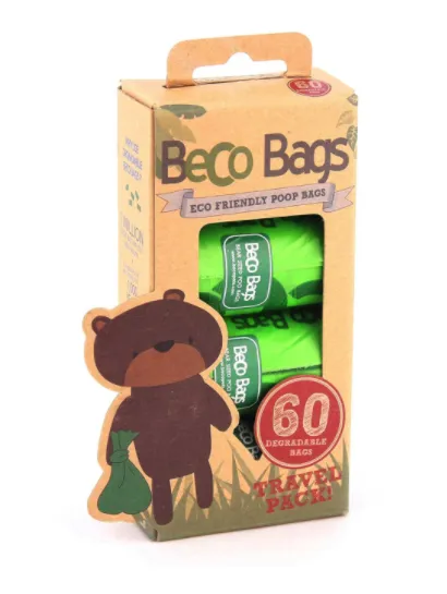 Beco Poop Bags - Travel Pack - 60 Bags