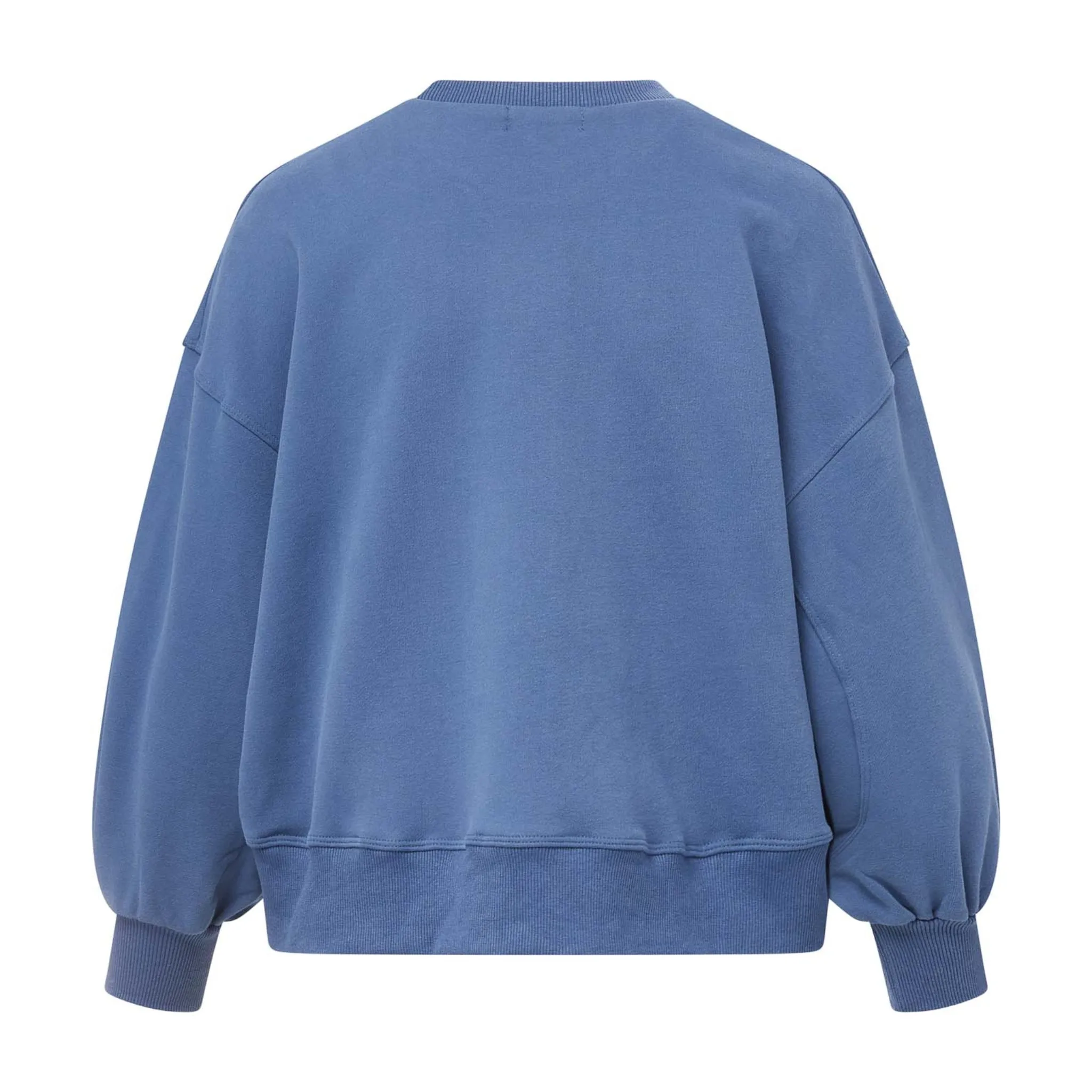 Boxy Sweatshirt Slate Blue