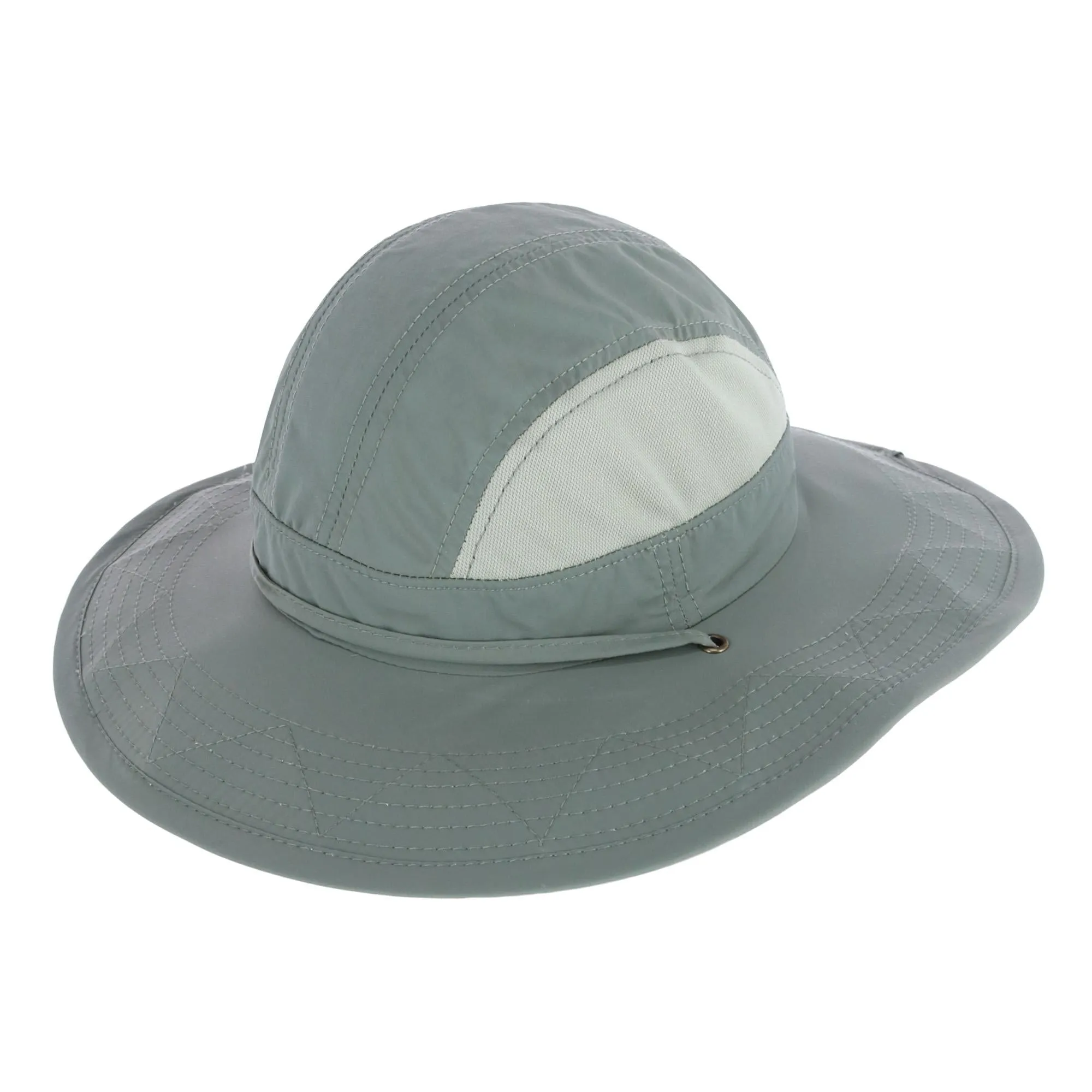 Broner Floatable Large Brim Boonie Hat with Adjustable Chin Cord