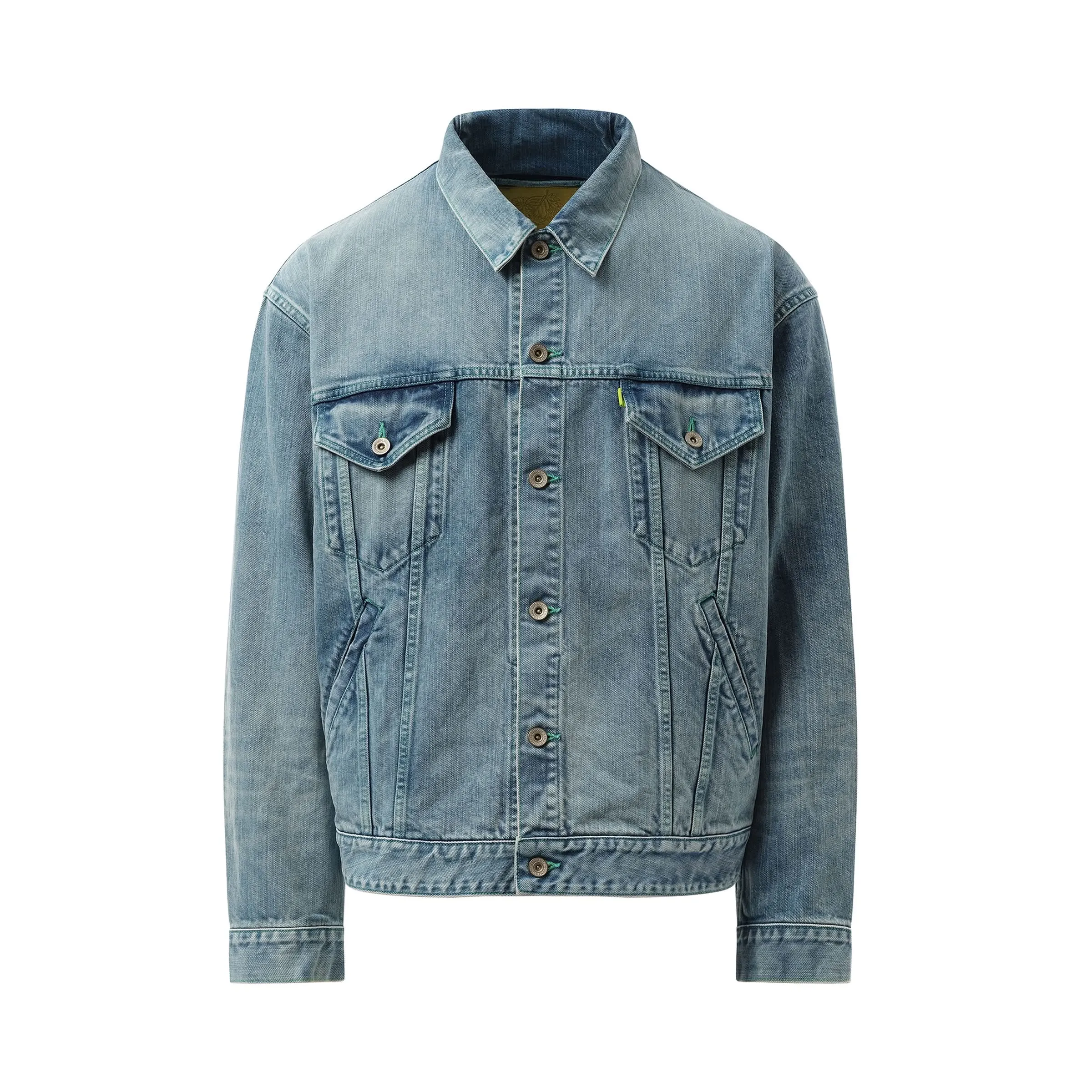 Care Denim Jacket in Indigo