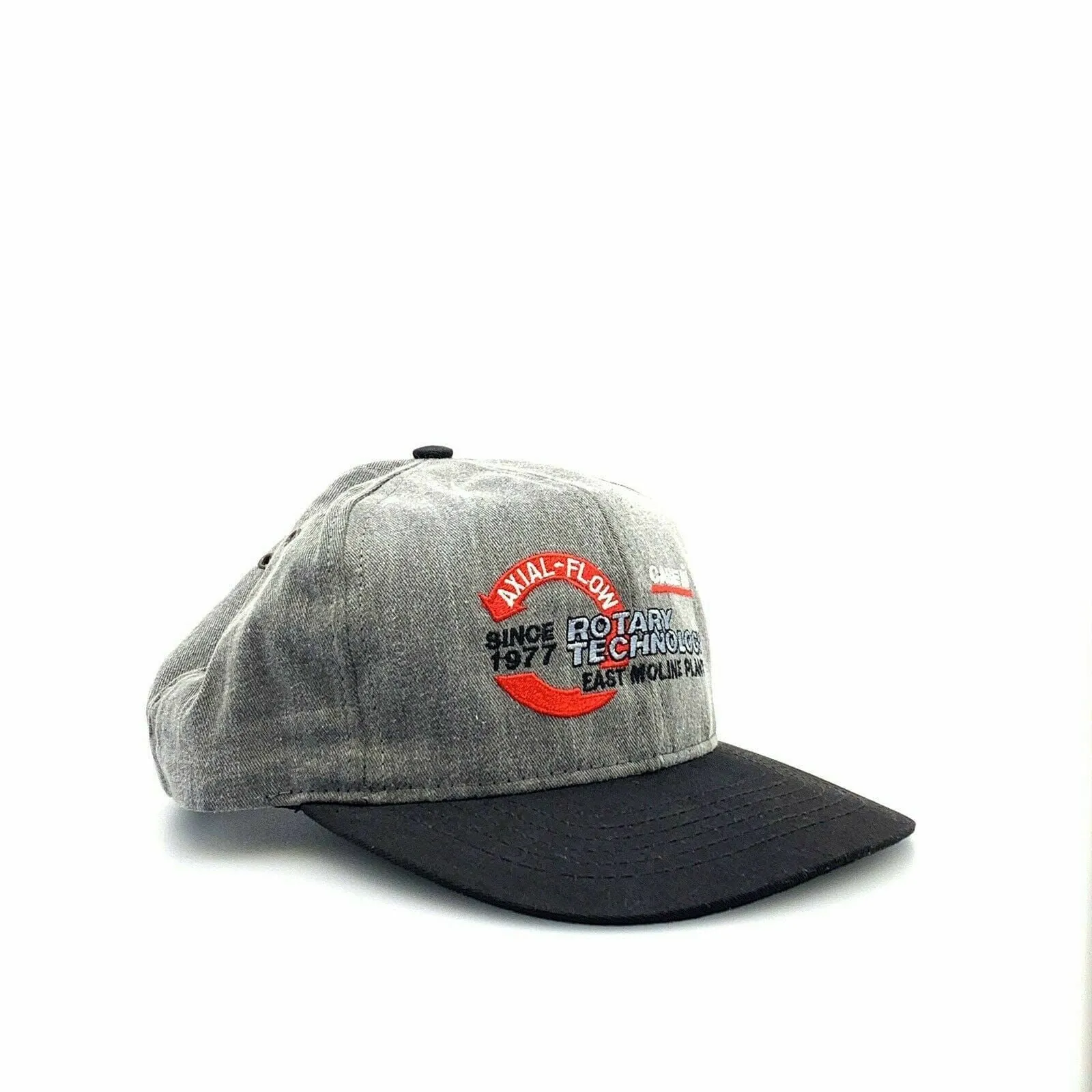 CASE IH East Moline Plant Rotary Technology Dad Baseball Hat, Gray - OSFA