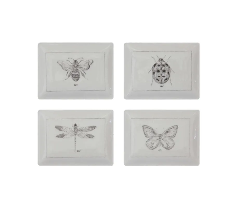 Ceramic Dish with Insect | 4 Styles