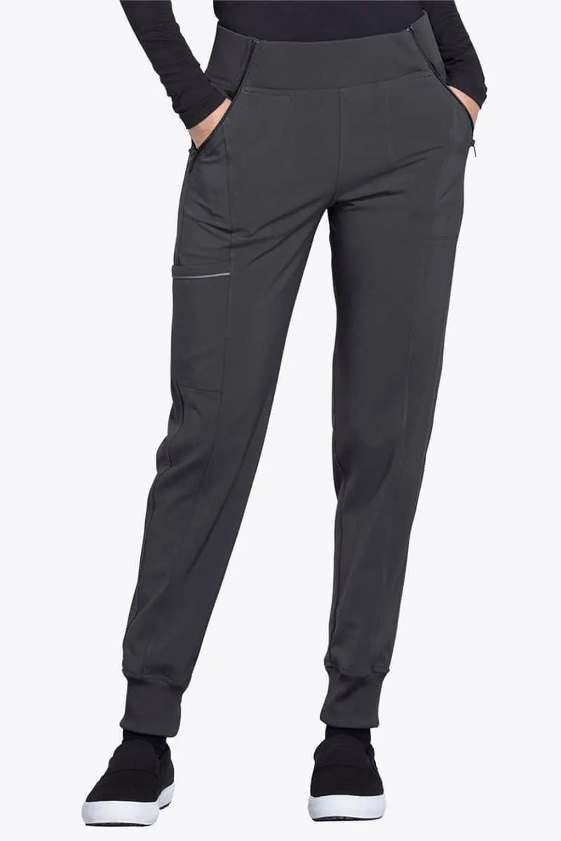 CK110AP Cherokee Infinity Women's Petite Mid Rise Jogger Pant