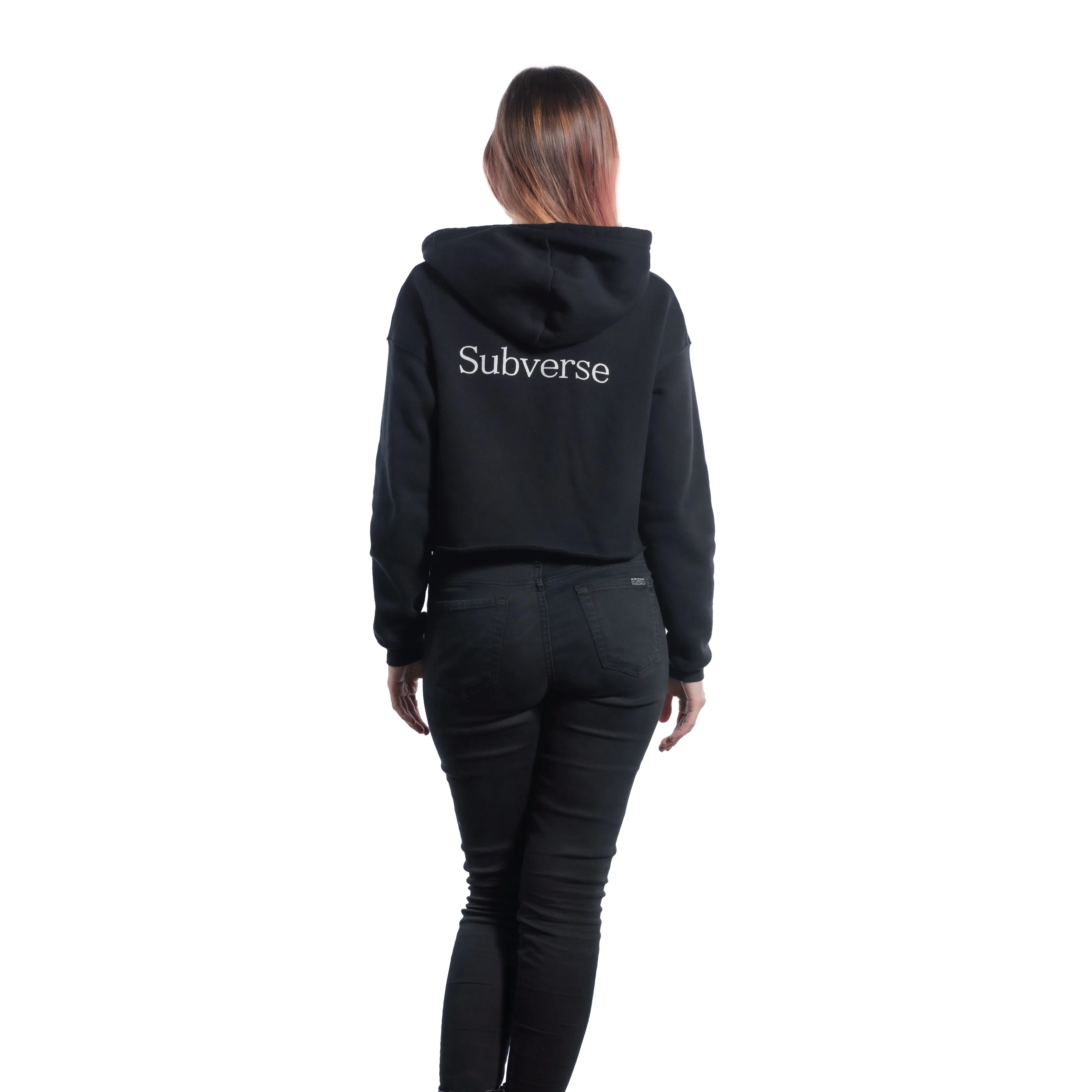 Cross logo ungendered classic zip hoodie