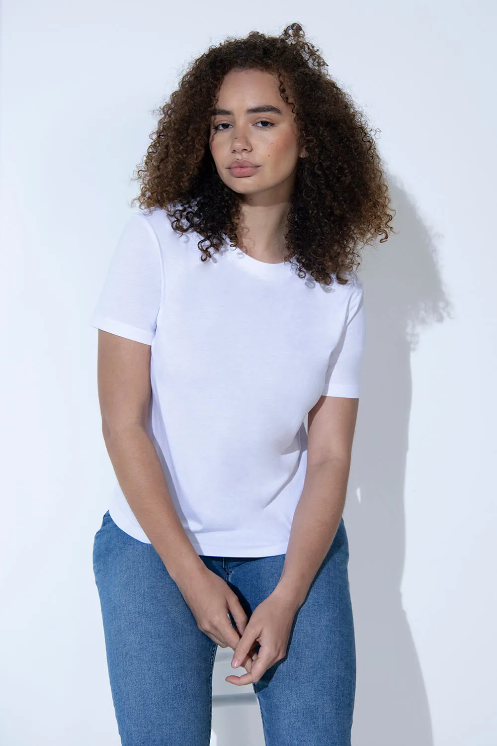 Curve Everyday T-shirt - White