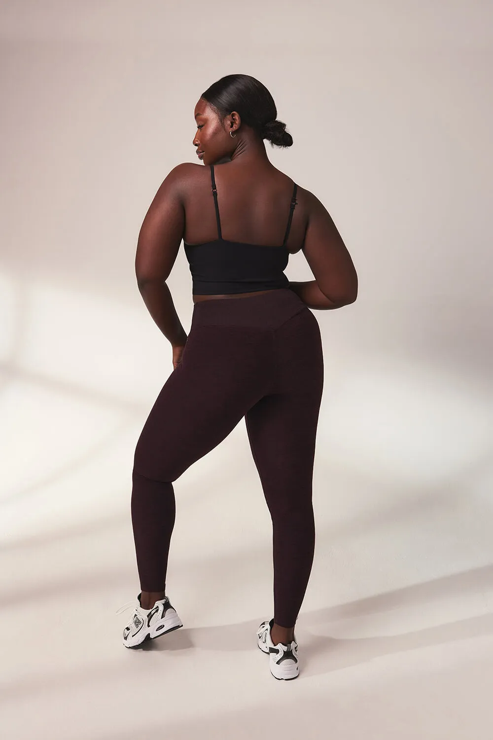 Curve Ultimate Soft-Touch High Waisted Leggings - Winter Berry