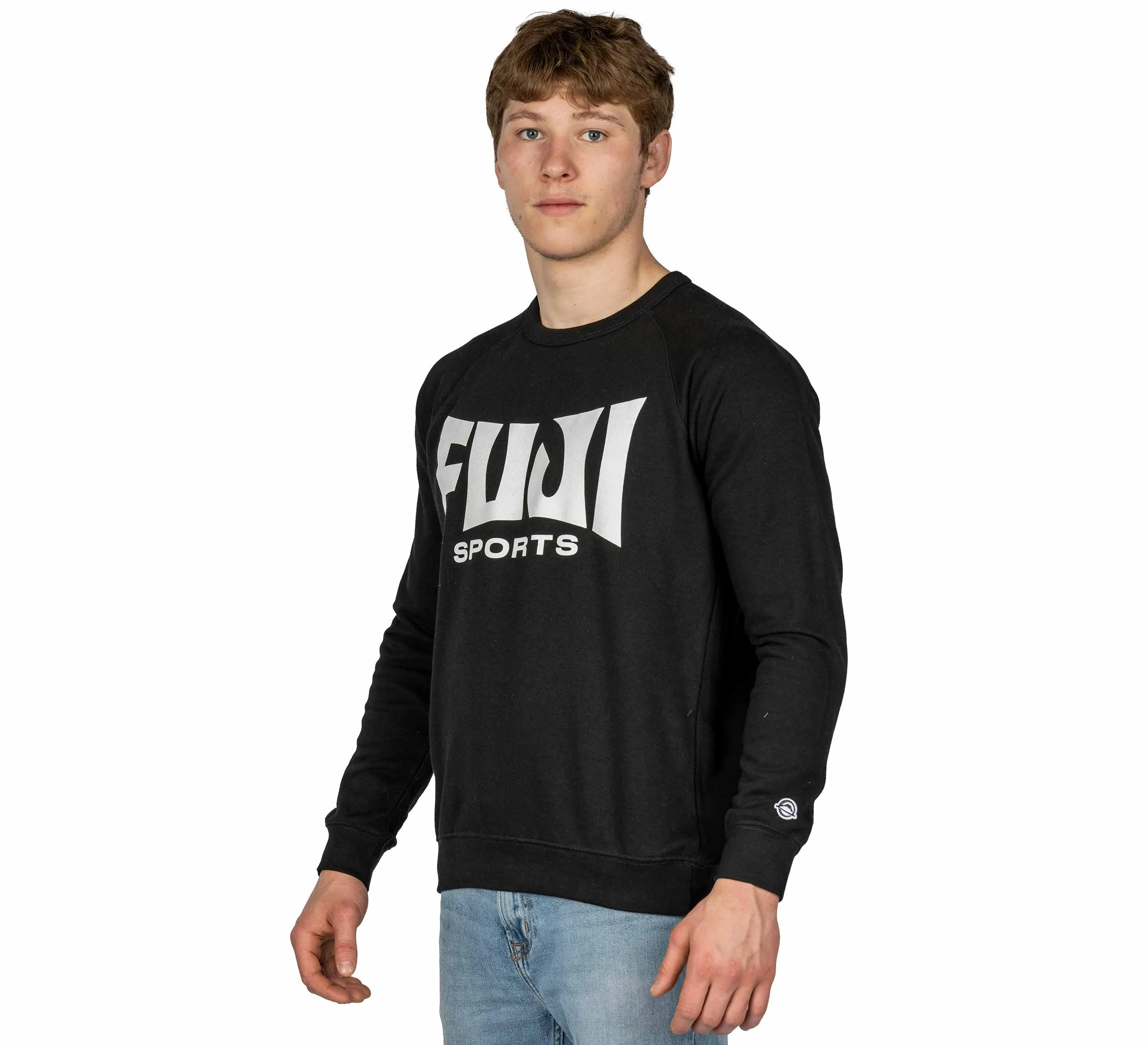 Deluxe Crewneck Men's Sweatshirt Black