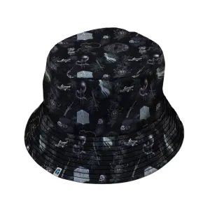 Dnd Dungeon Monsters Midnight Bucket Hat