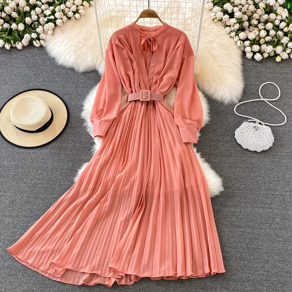 Elegant chiffon A line dress fashion dress     S270