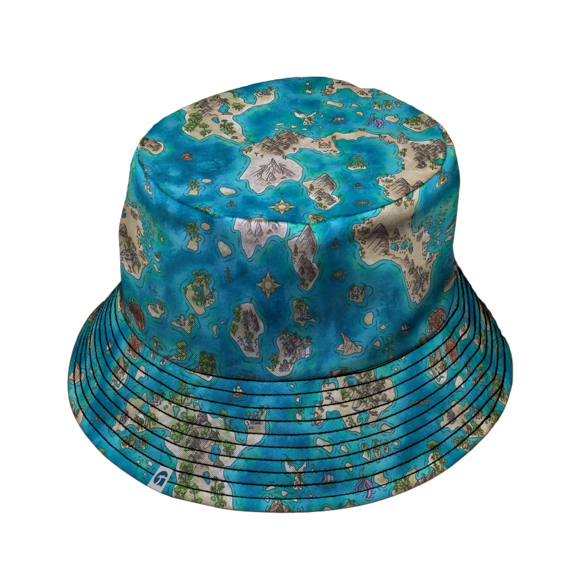 Fantasy World Map Dnd Bucket Hat