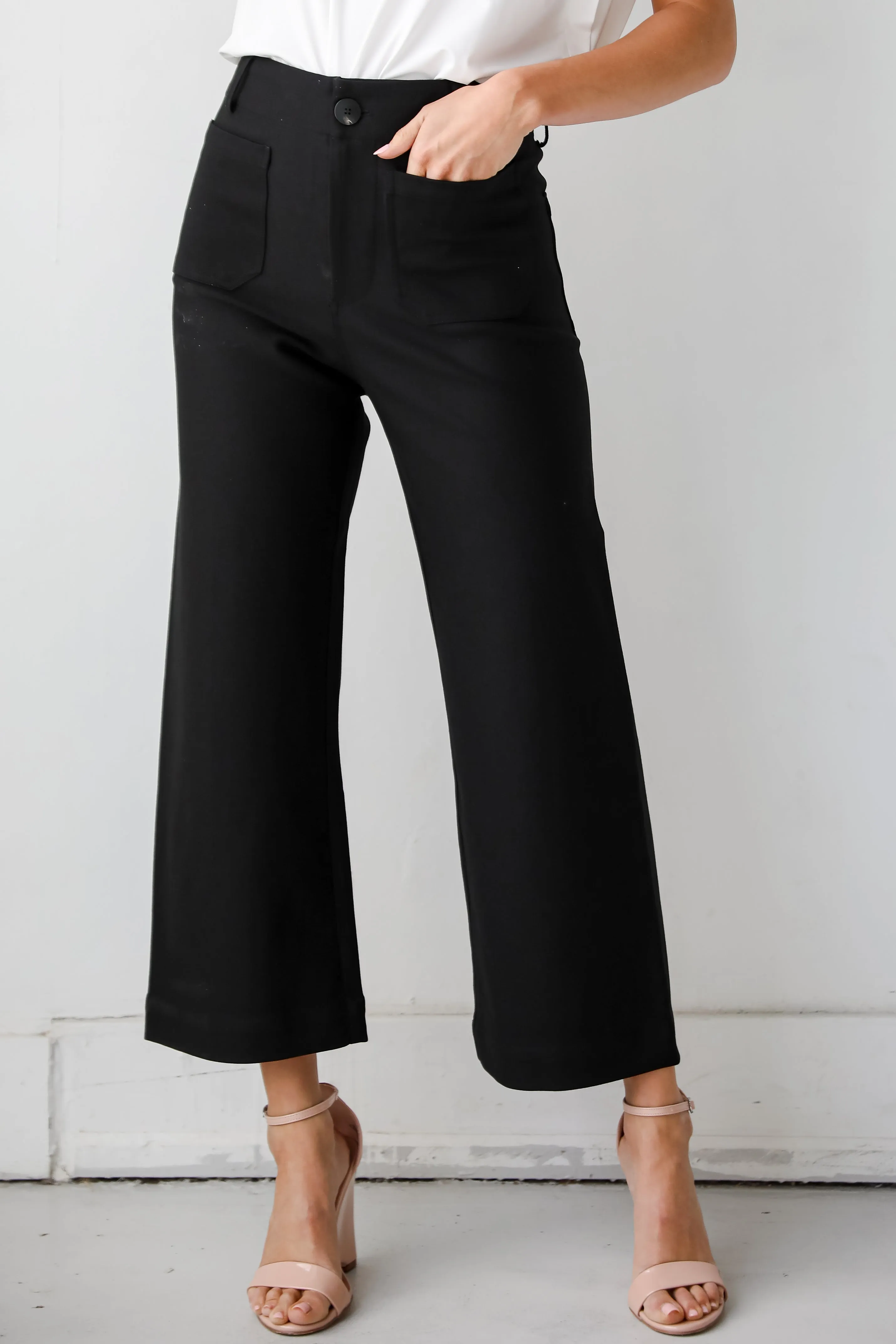 FINAL SALE - Icon Instinct Black Trouser Pants