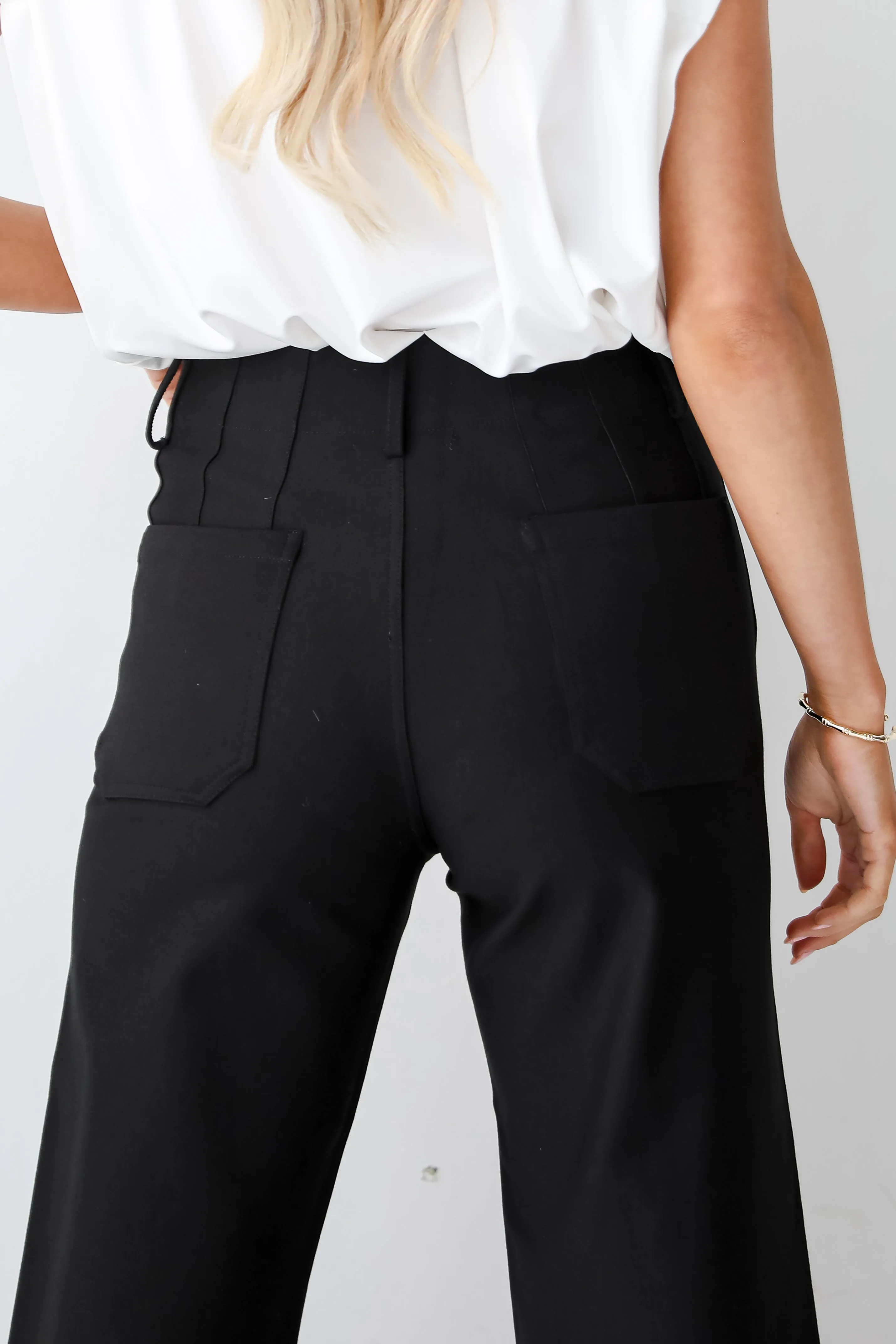 FINAL SALE - Icon Instinct Black Trouser Pants