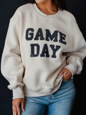 Game Day Sweatshirt - Tan