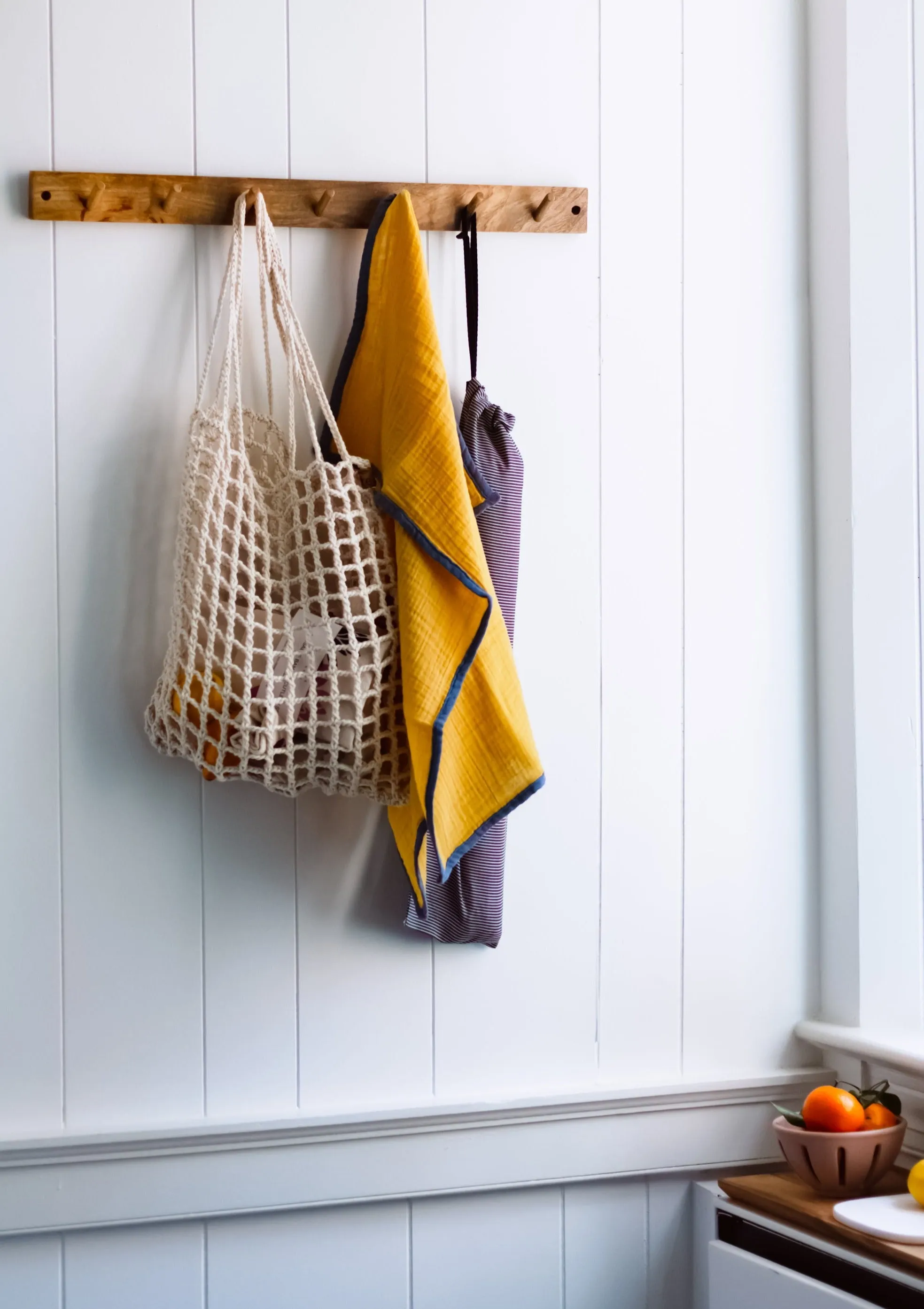 Hand-Crocheted Reusable Market Bags