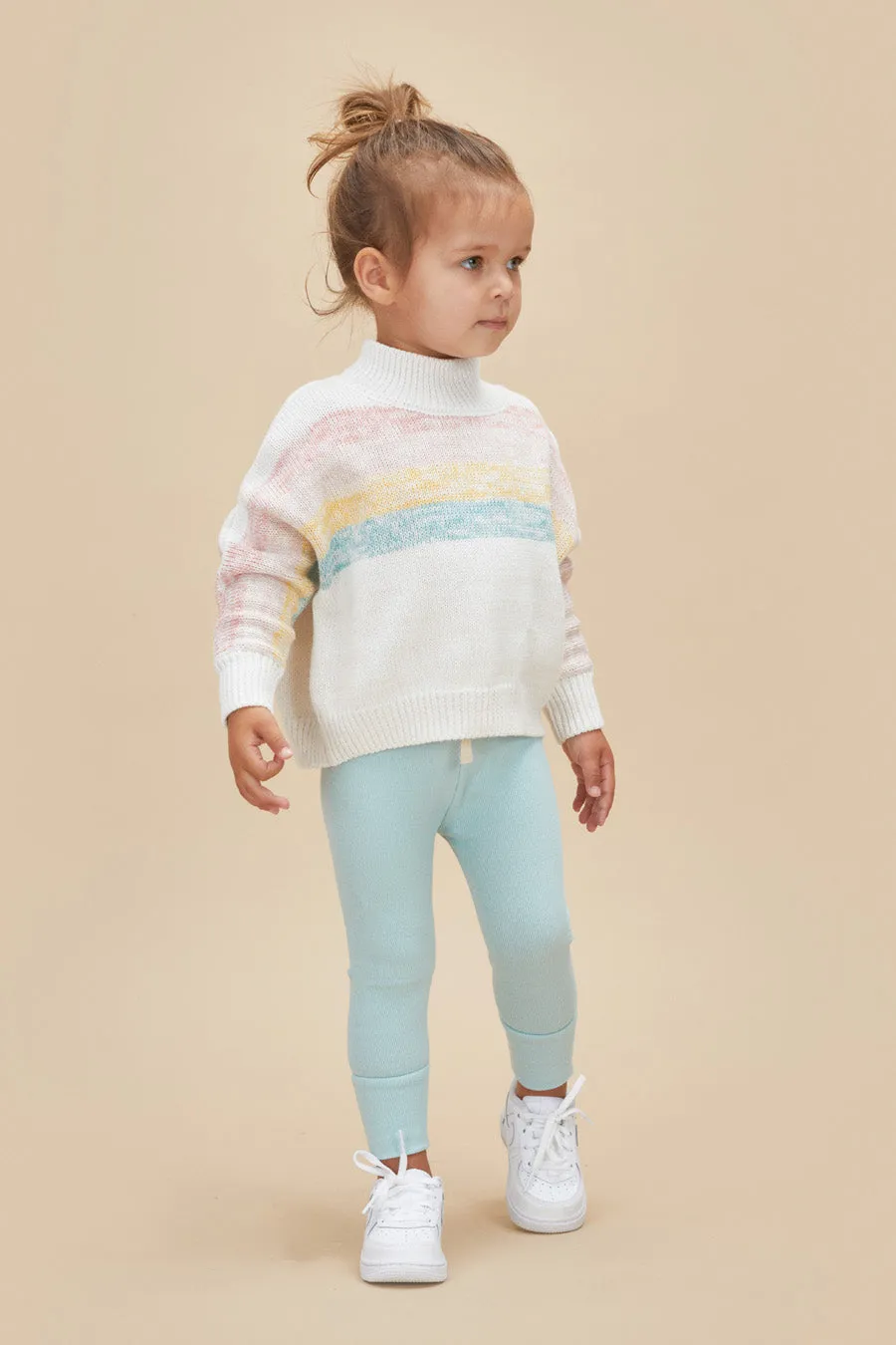 Huxbaby Over The Rainbow Girls Sweater (Size 3 left)