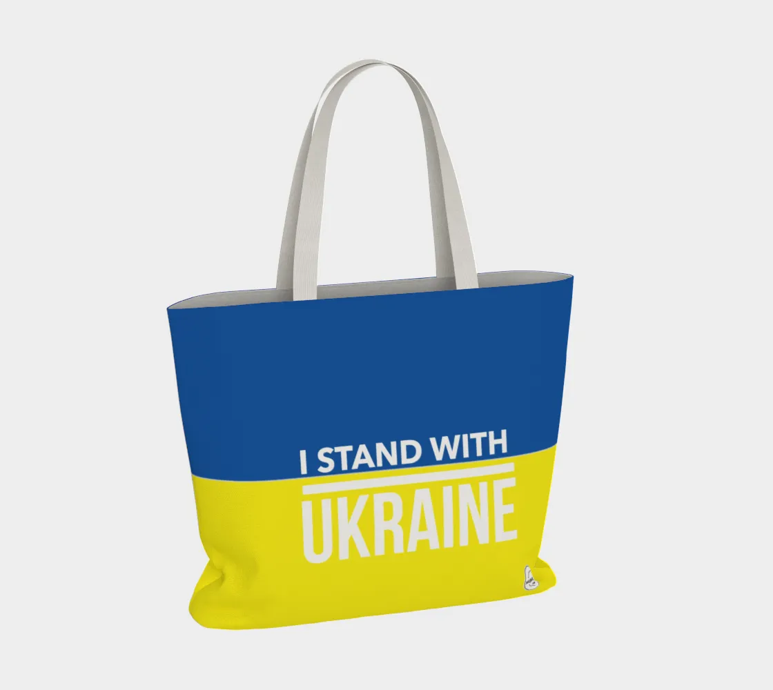 I stand with Ukraine Unisex Tote