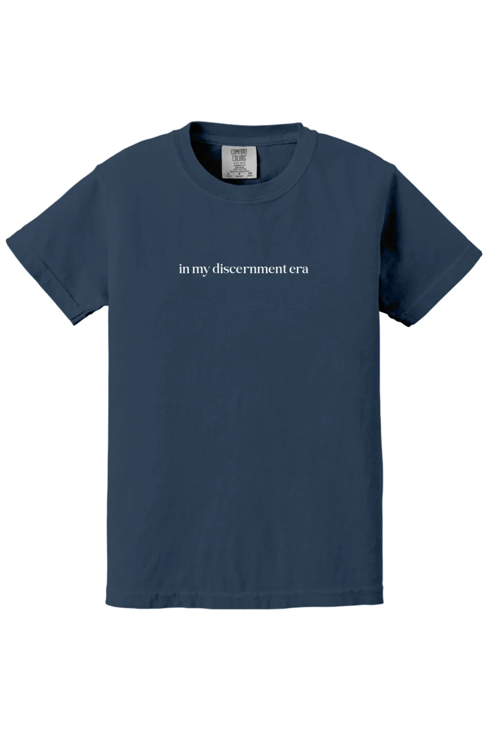 In My Discernment Era Youth T-shirt - Comfort Colors