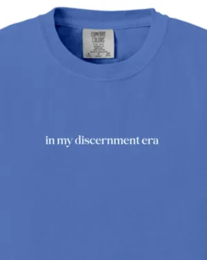 In My Discernment Era Youth T-shirt - Comfort Colors