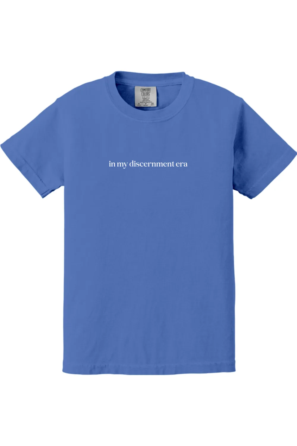 In My Discernment Era Youth T-shirt - Comfort Colors