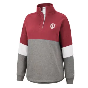 Ladies Indiana Hoosiers Magazine Oversized Sweatshirt