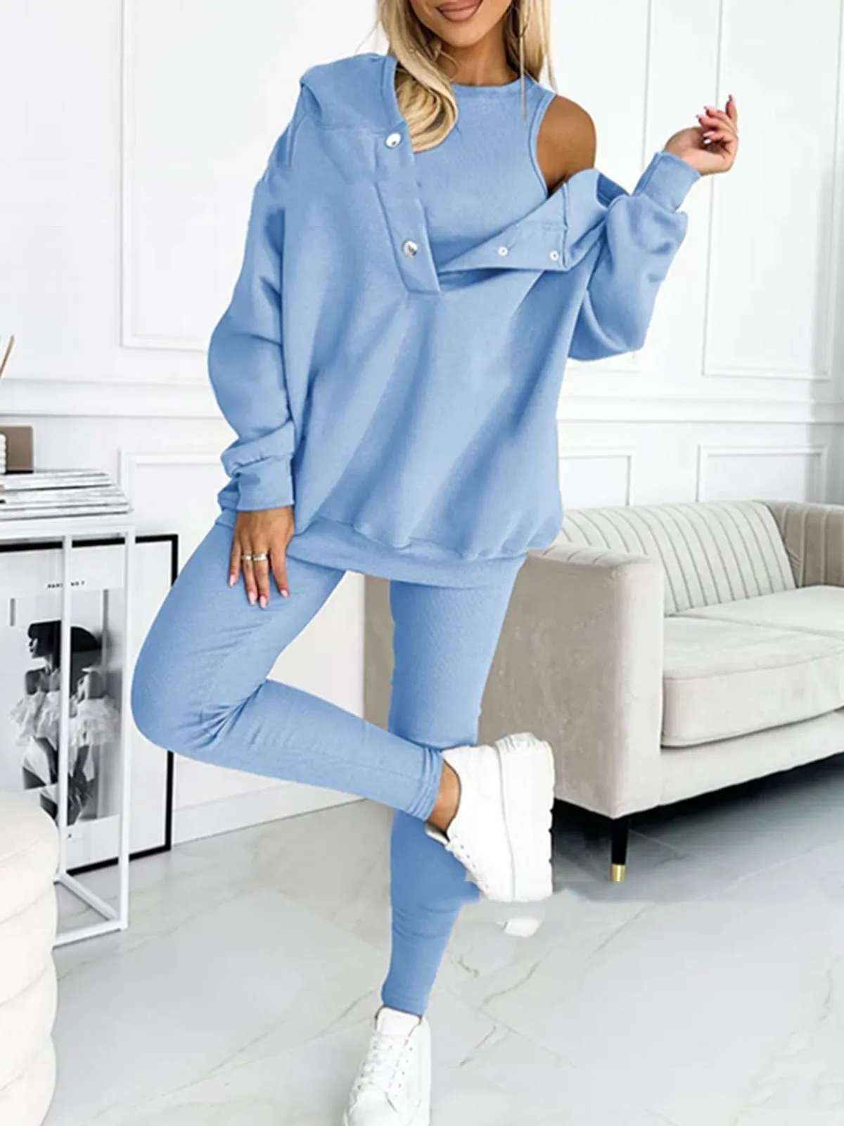 Mabel 3pcs Women's Tracksuit Set