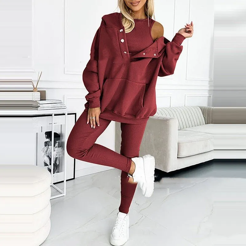 Mabel 3pcs Women's Tracksuit Set