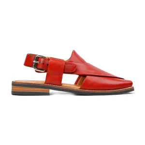 Maeko - Men's Tan Calf Leather Sandal