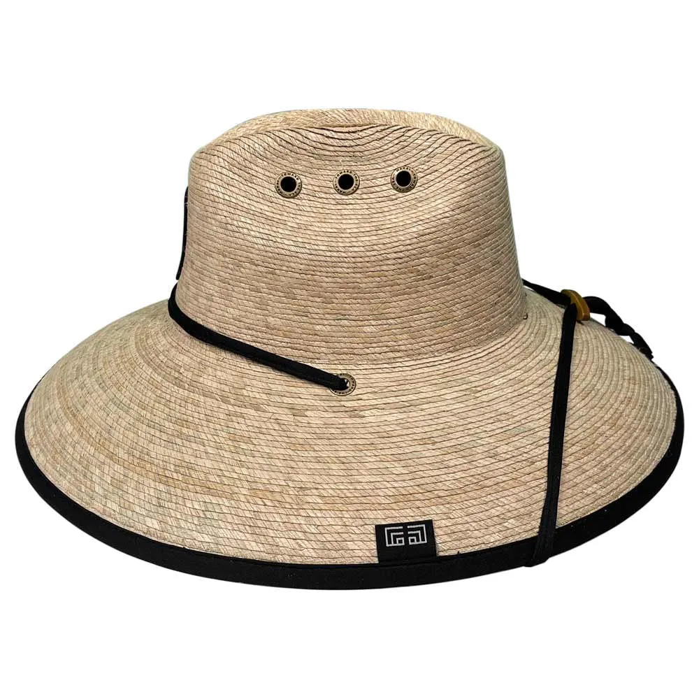 Makai - Slate Straw Lifeguard Hat