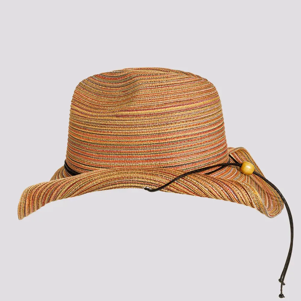 Memphis | Womens Rolled Brim Polybraid Western Cowgirl Hat