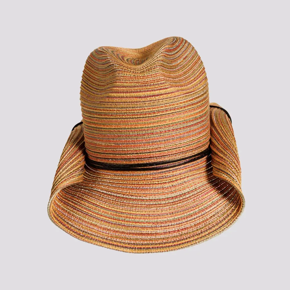 Memphis | Womens Rolled Brim Polybraid Western Cowgirl Hat