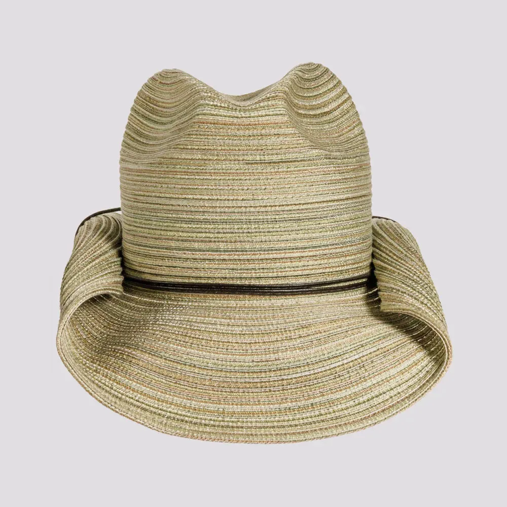 Memphis | Womens Rolled Brim Polybraid Western Cowgirl Hat