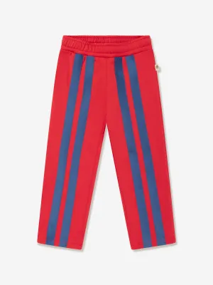 Mini Rodini Kids WCT Track Trousers in Red