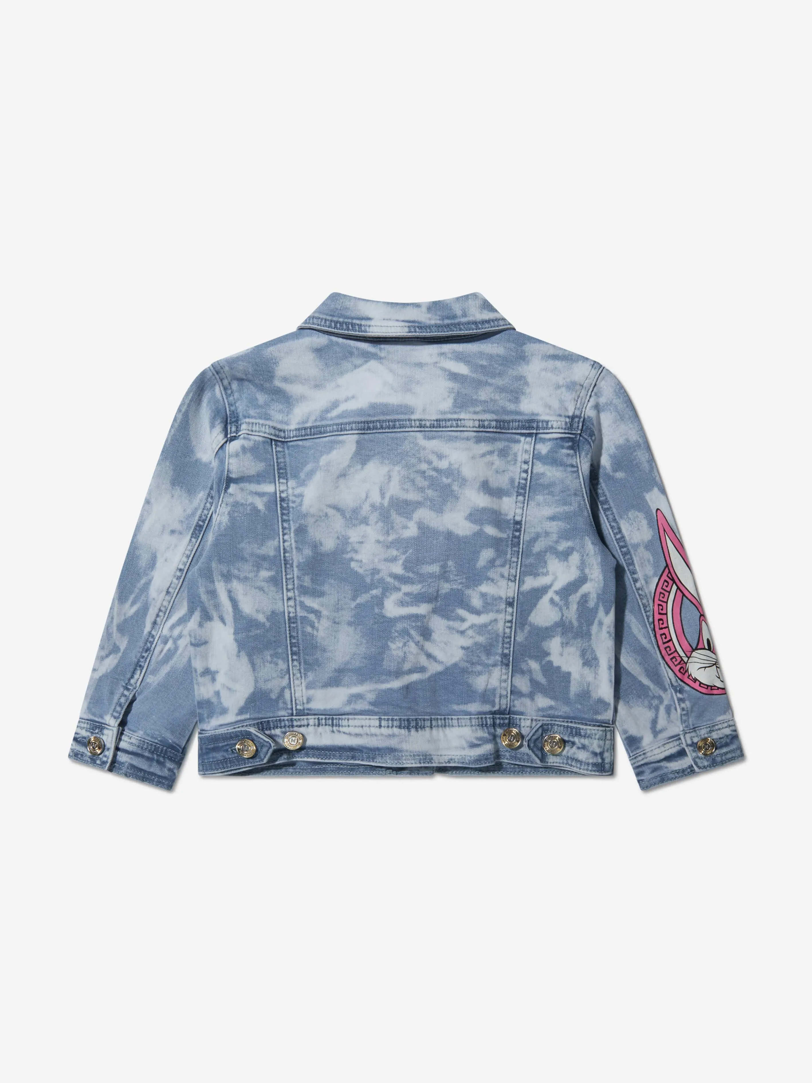 Monnalisa Girls Cotton Lola Bunny Denim Jacket