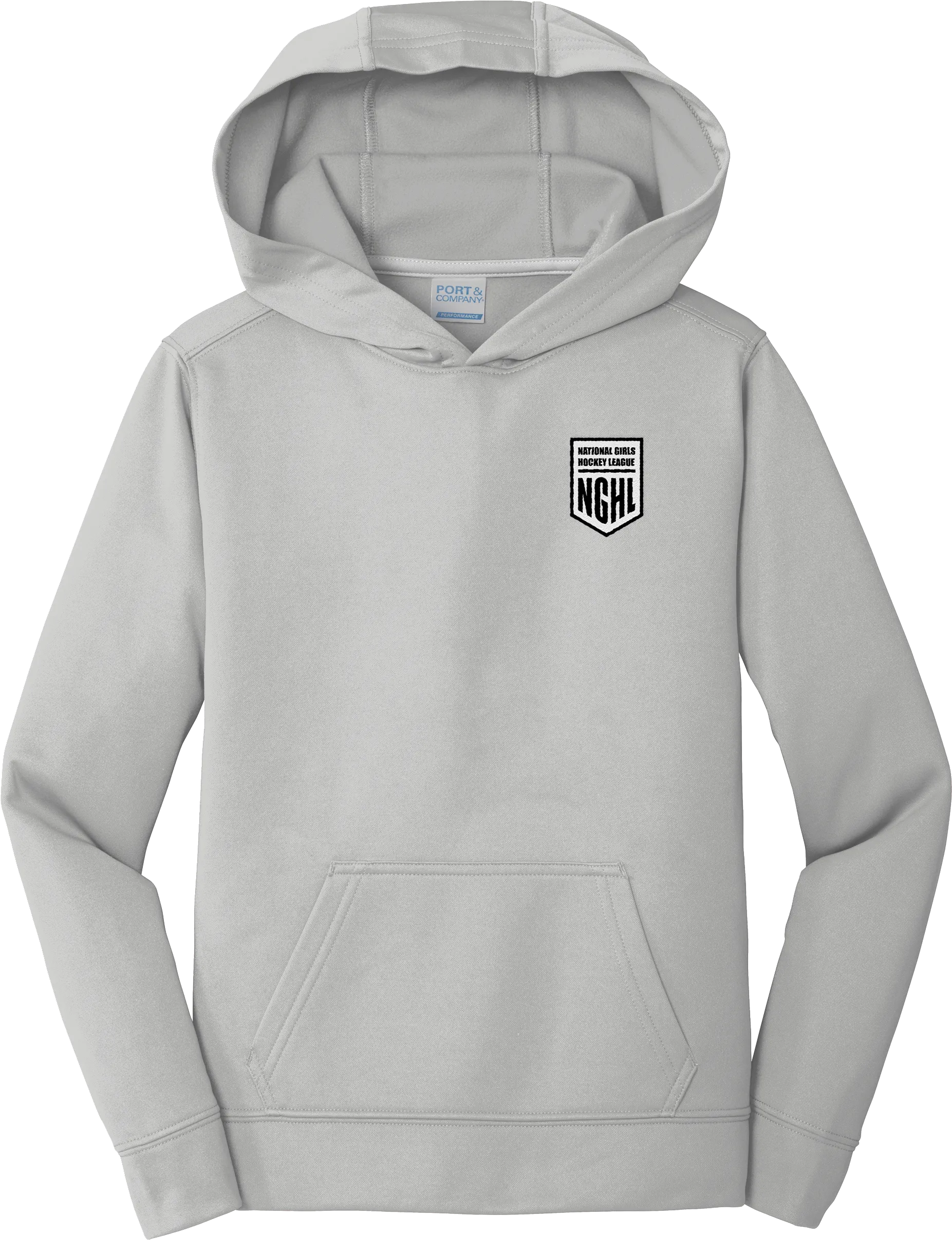 NGHL Youth Performance Fleece Pullover Hooded Sweatshirt