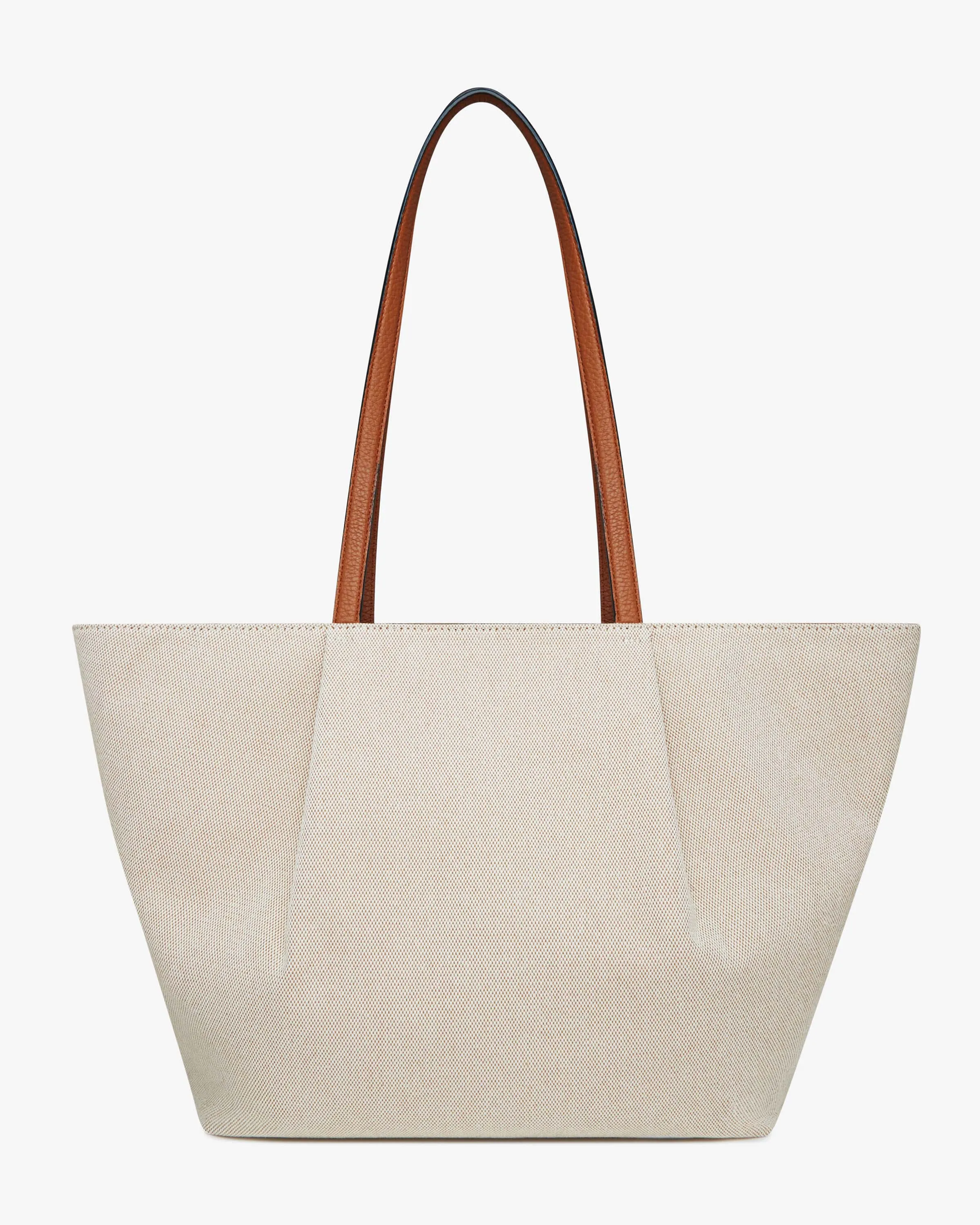 Osette Shopper - Canvas/Grain Ecru/Tan