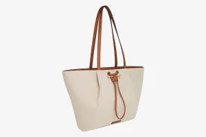 Osette Shopper - Canvas/Grain Ecru/Tan