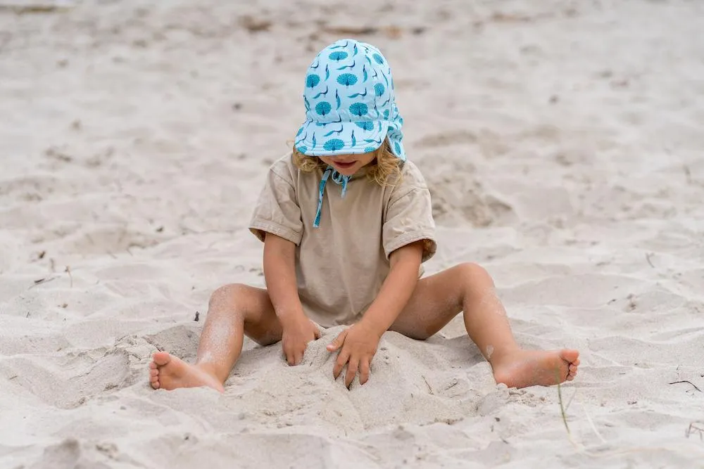 Peacock Swim Flap Cap