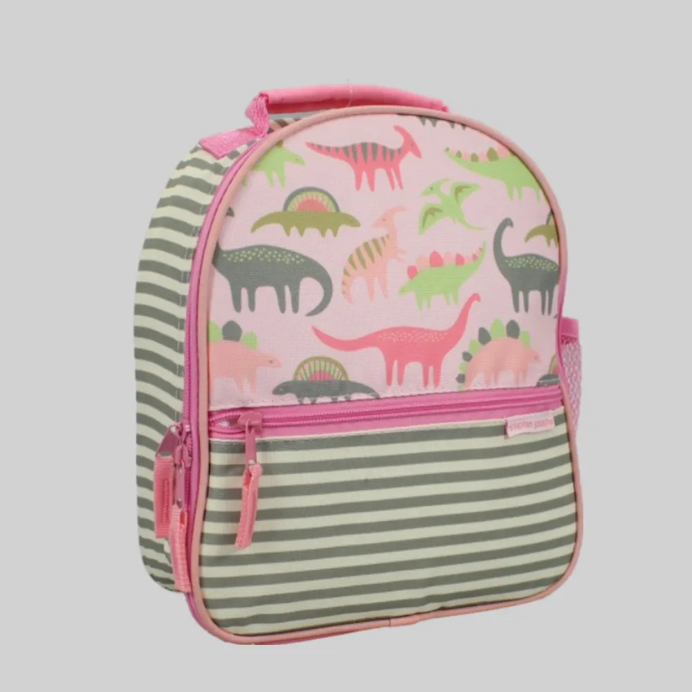 Pinkish Dinos Lunch Bag