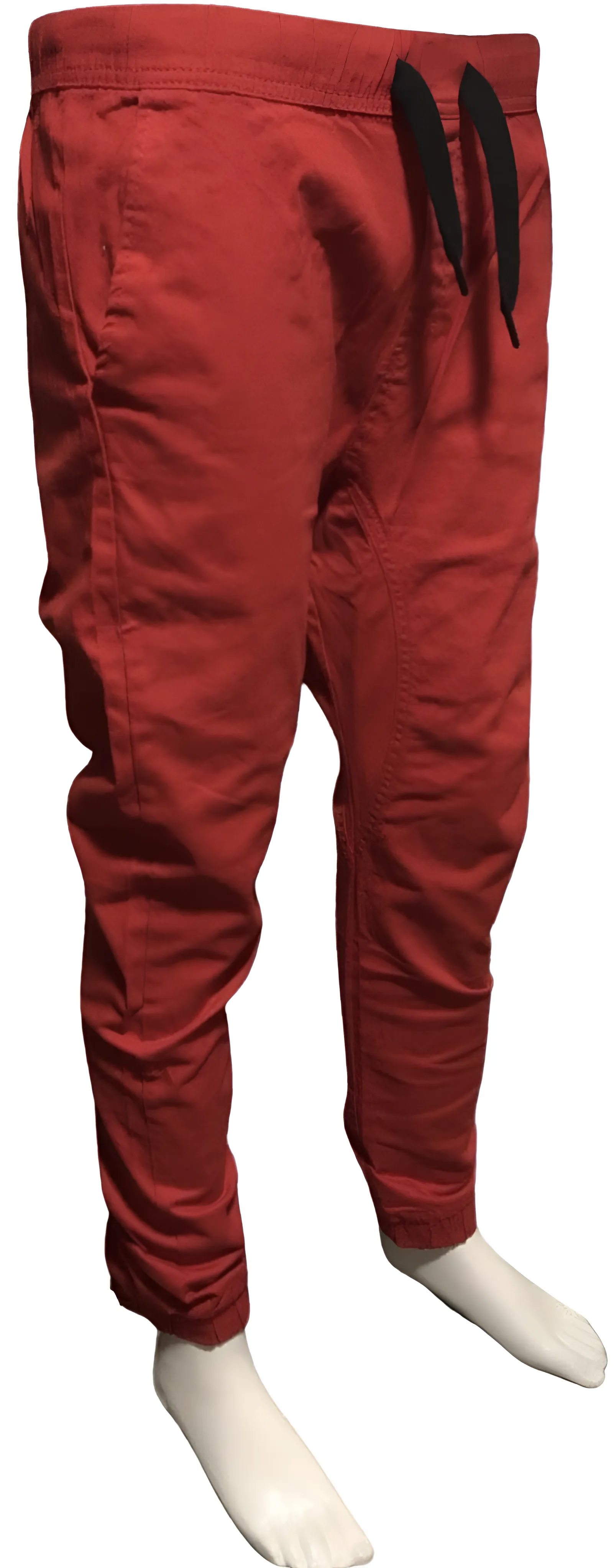 ^SOUTHPOLE^ (RED) COTTON JOGGER PANTS (SLIM FIT)