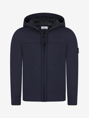 Stone Island Boys Blue Zip Up Jacket