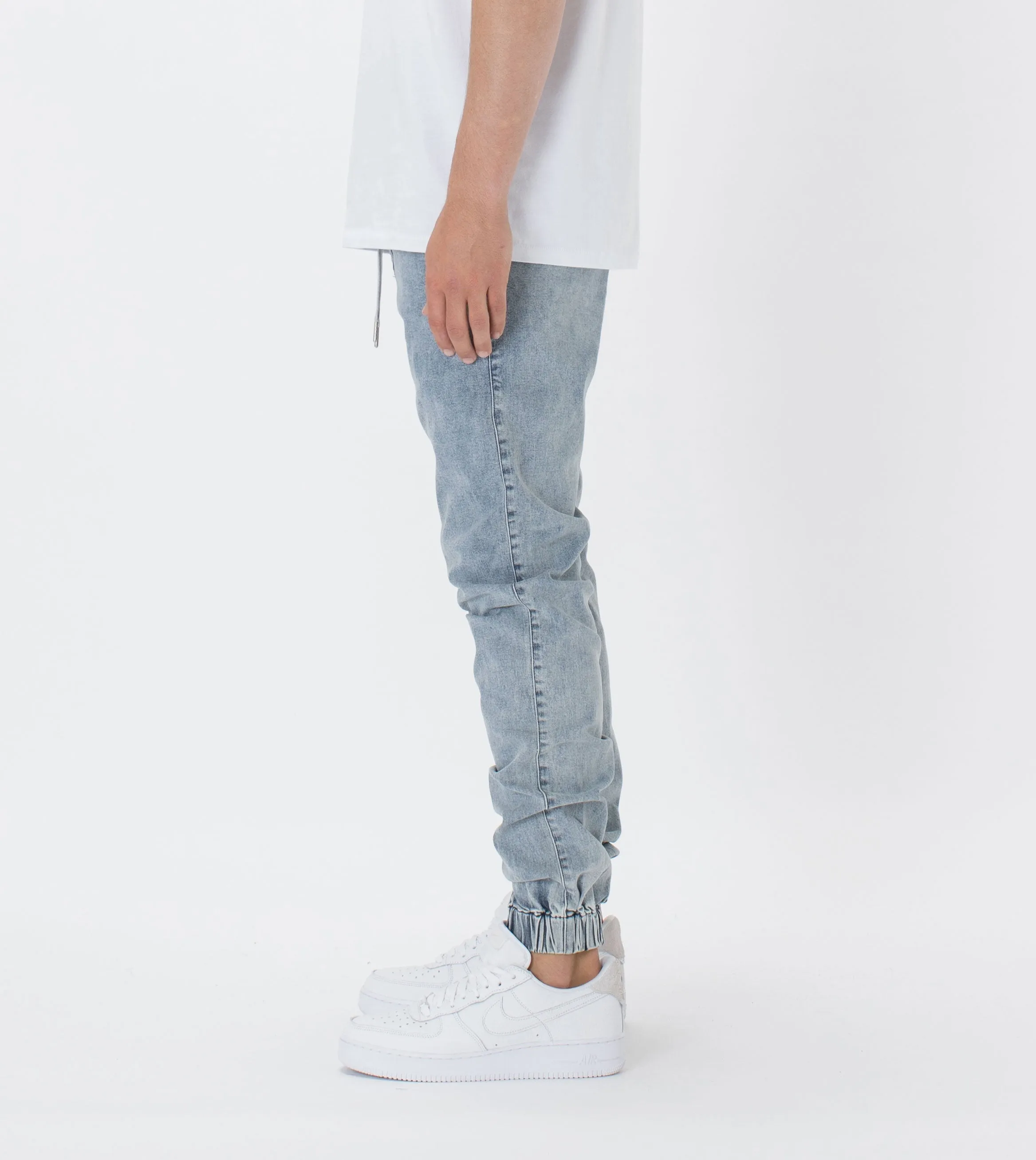 Sureshot Denim Jogger Mid Blonde