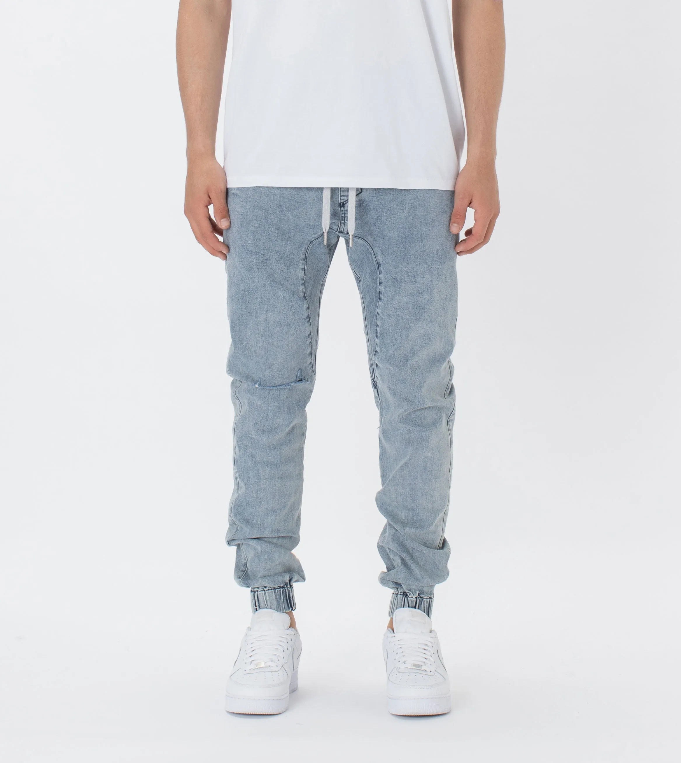 Sureshot Denim Jogger Mid Blonde