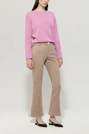 Timeless Chic Candy Pink Cashmere Sweater <span>118606<span>