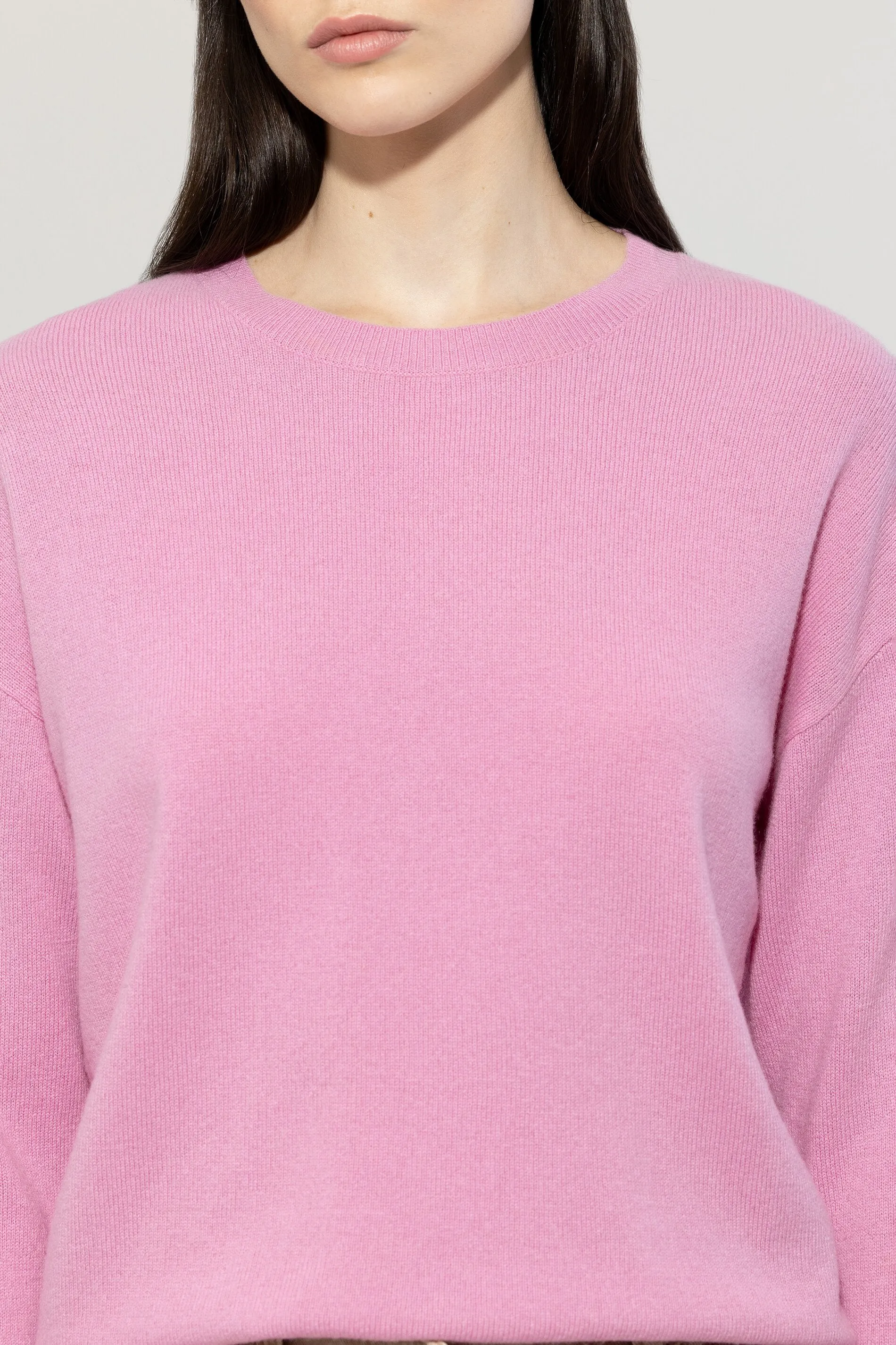 Timeless Chic Candy Pink Cashmere Sweater <span>118606<span>