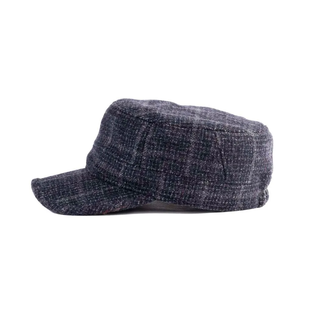 Tweed Military Cap