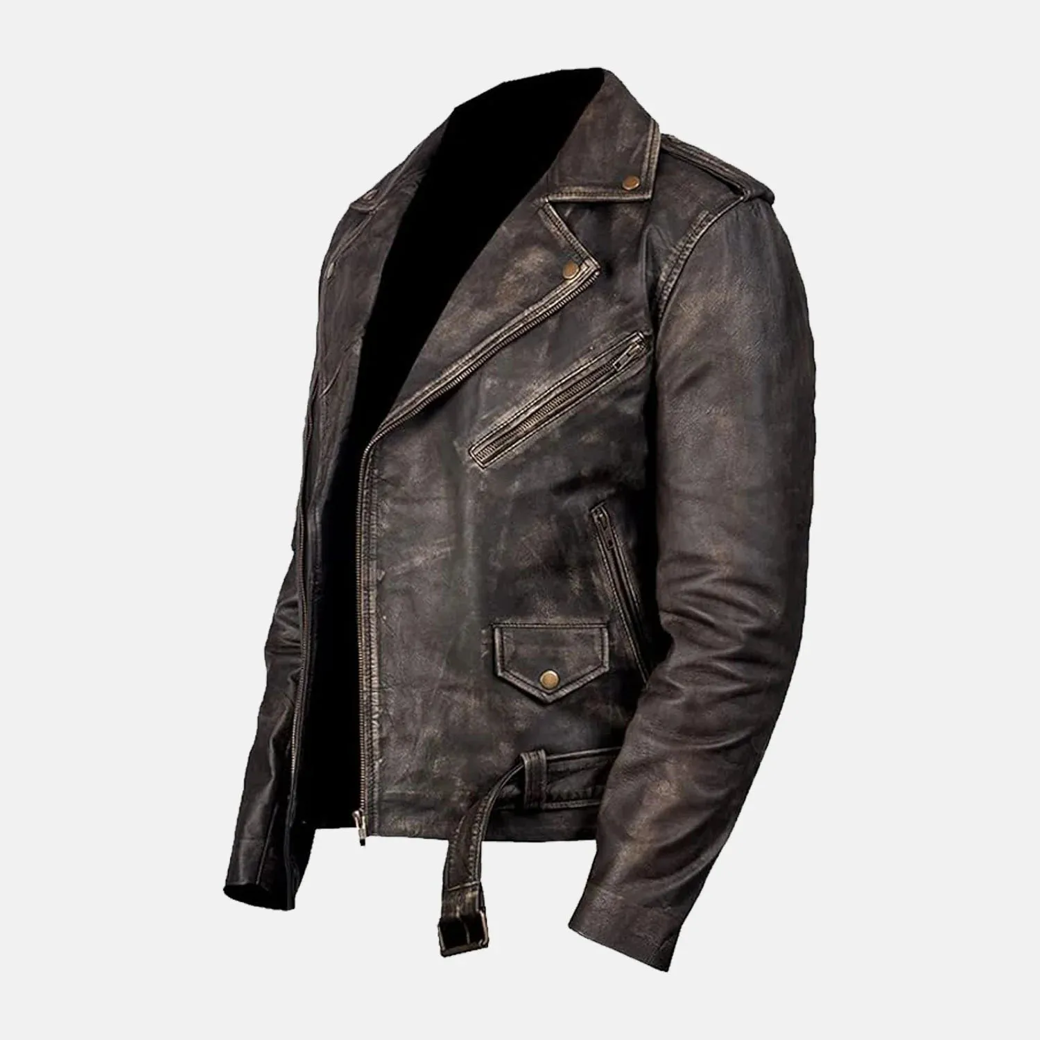 Urban Rider Leather Biker Jacket | Men's Biker Jacket